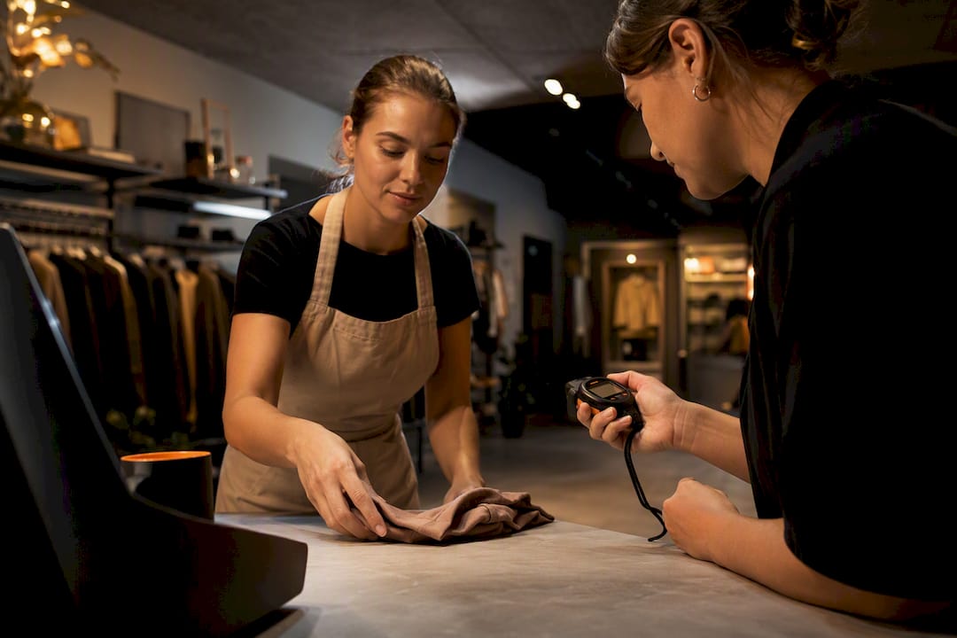 Retail team timing a pilot transaction