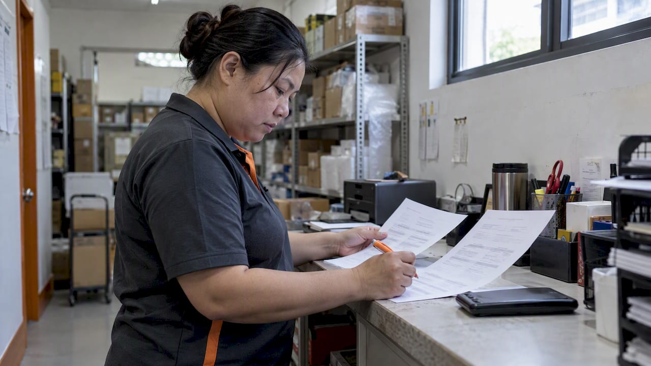 Owner comparing software licence cost estimates