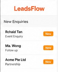 LeadsFlow lead tracking system